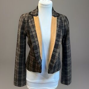 WILLOW & CLAY Anthropologie Riding Blazer Jacket